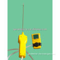 Portable toxic gas hydrogen sulfide detector monitor with pump